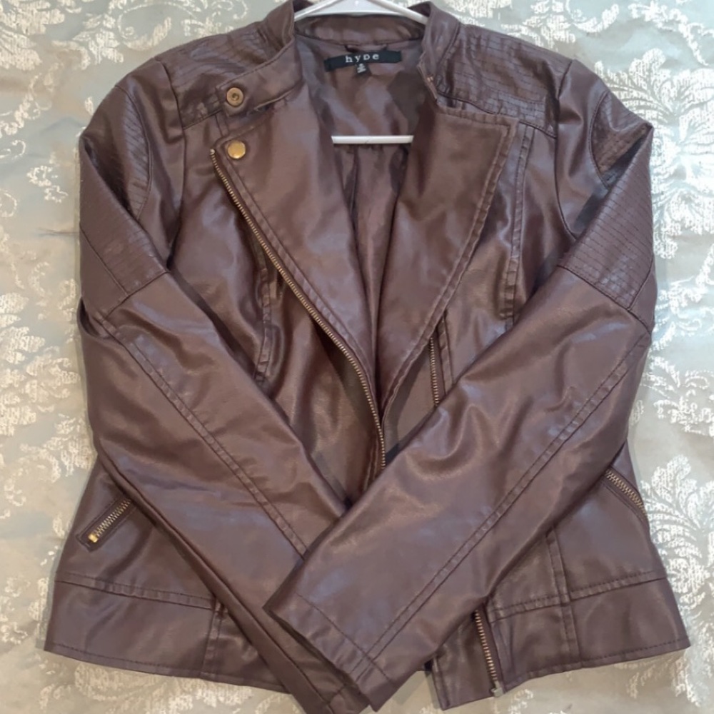 Leather jacket